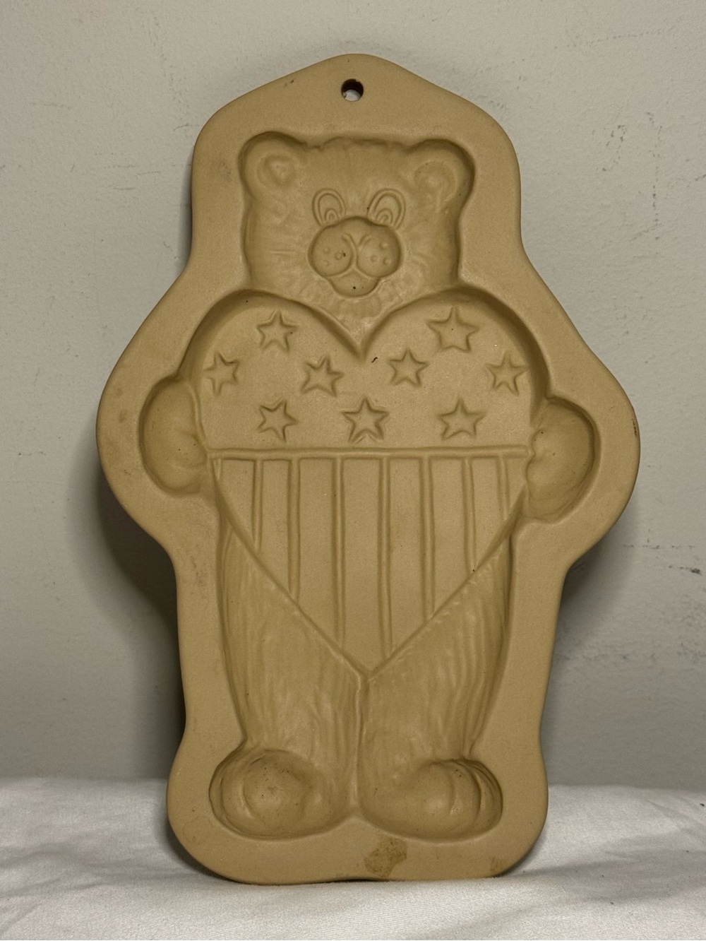 Vintage Cookie Press Brown Bag Cookie Art 1995 Hill Design Cookie Stamp